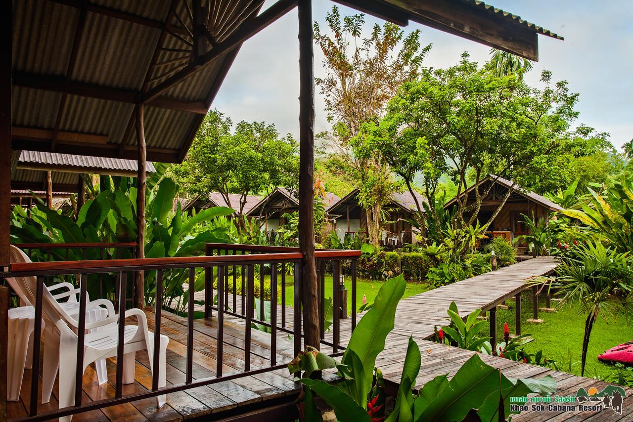 Khao Sok Cabana Resort Khao Sok National Park Exterior photo